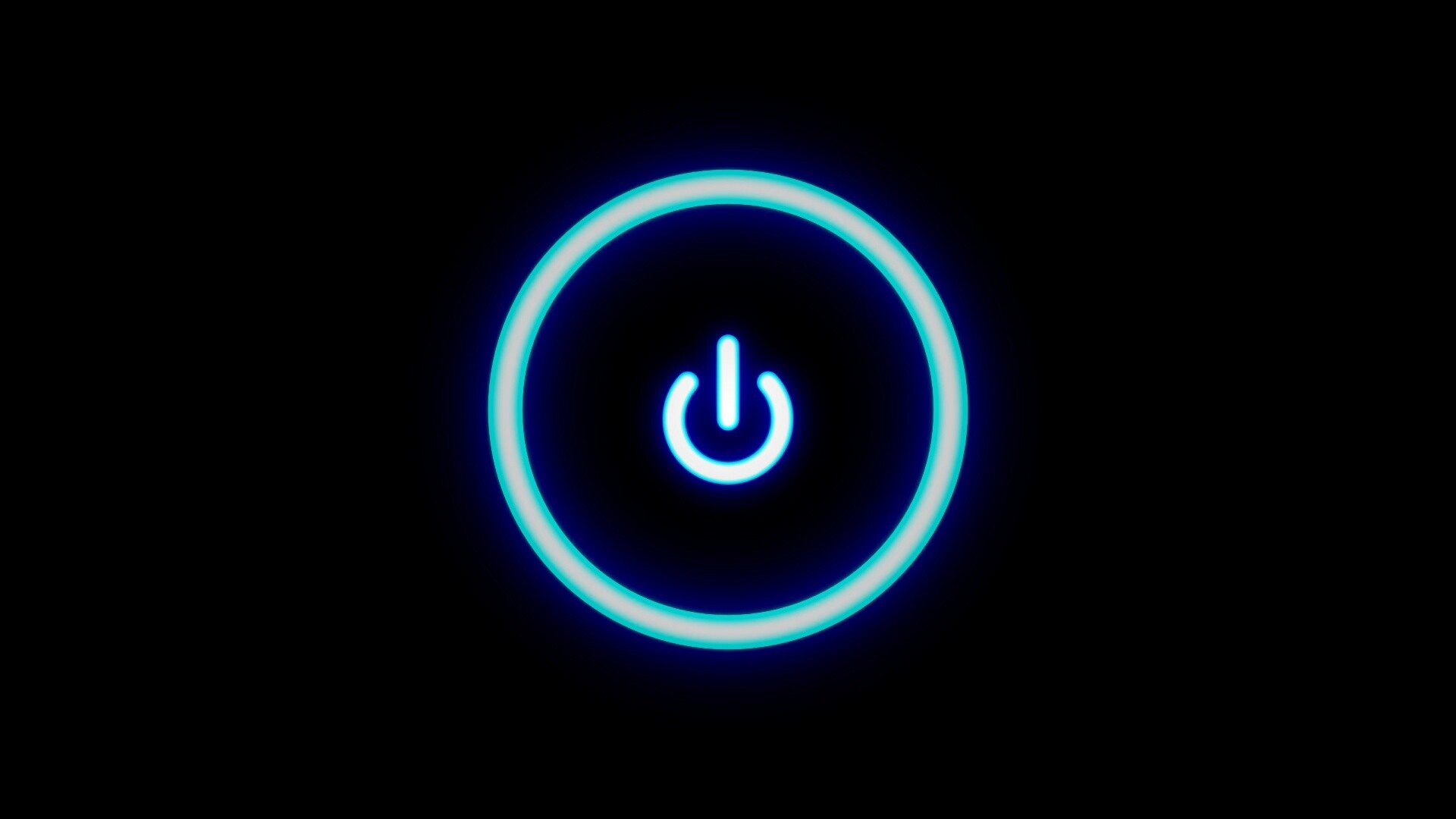 Горящая кнопка запуска обои