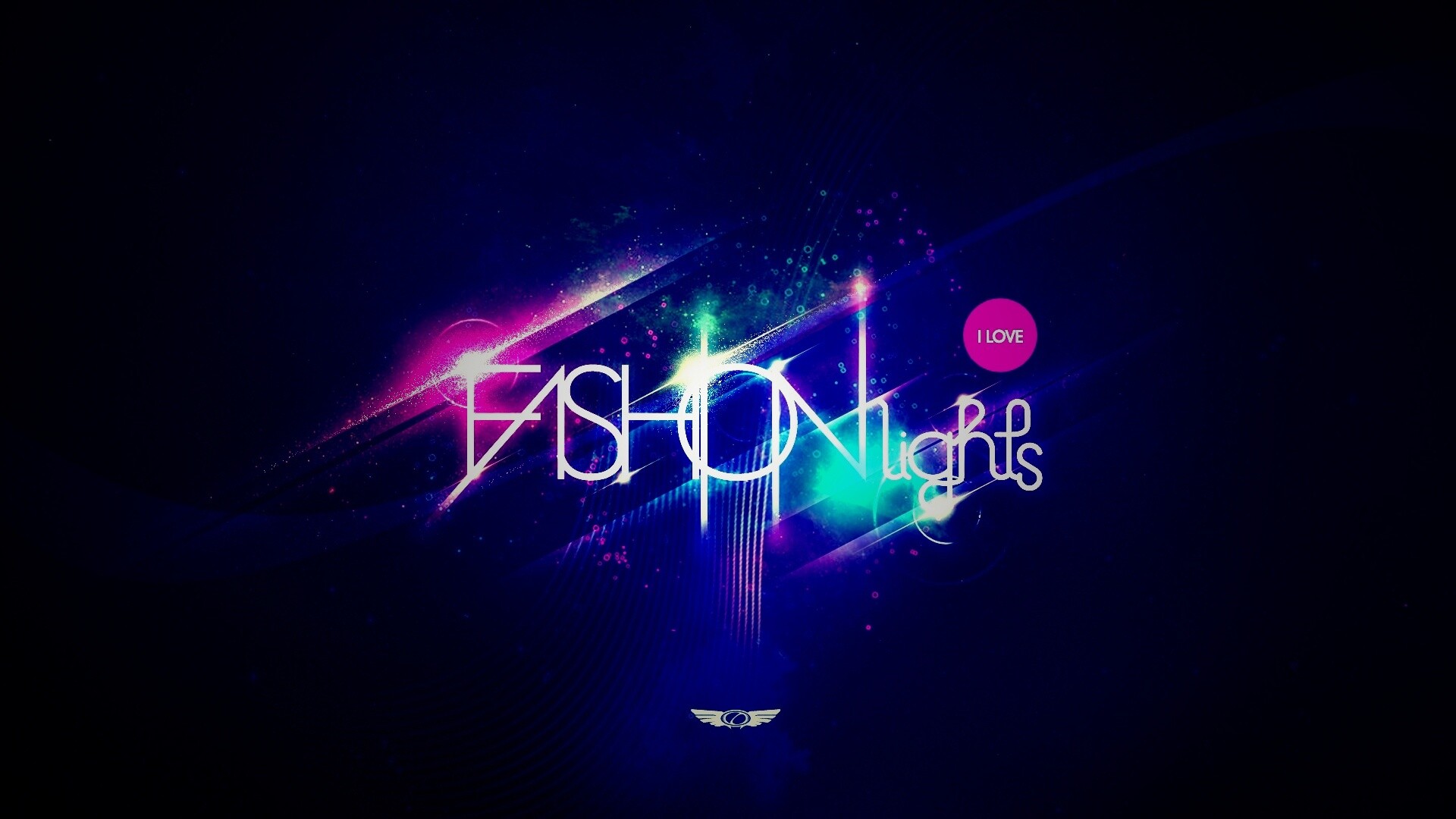 I love fashion lights обои