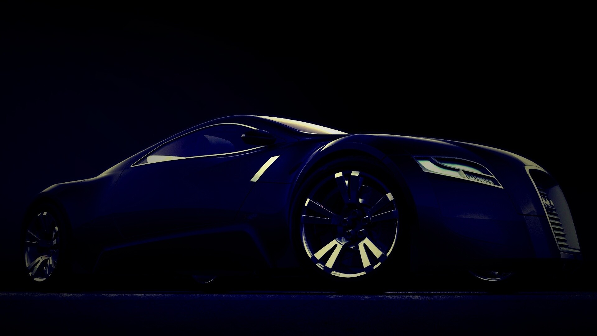 Концепт Audi R Zero обои