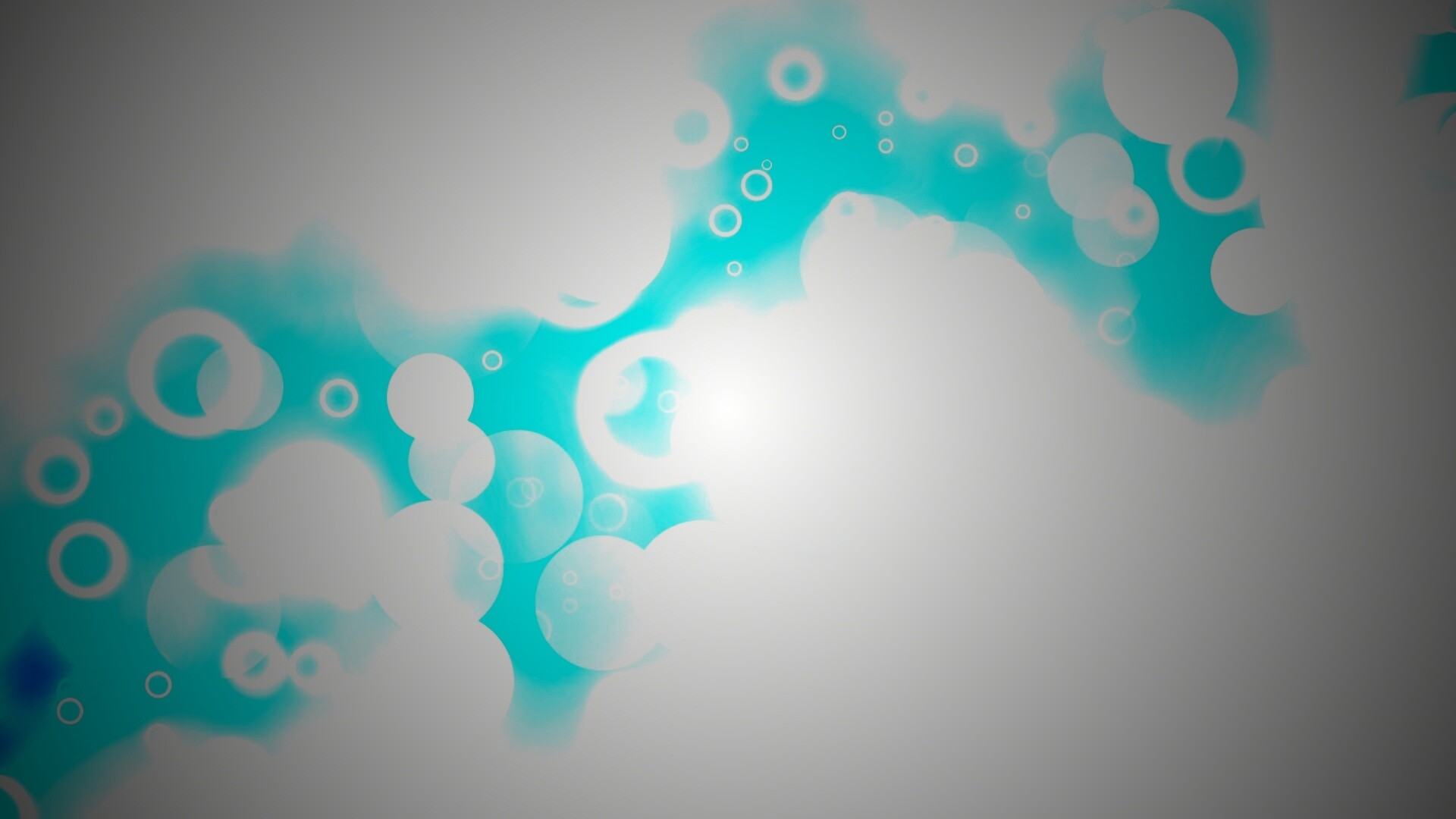 Белые круги и блики обои