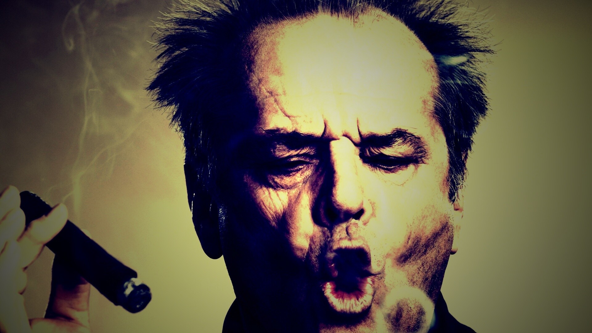 Колечко из дыма обои