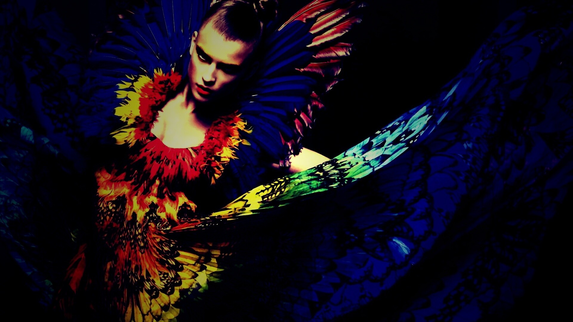 Костюм жар птицы обои