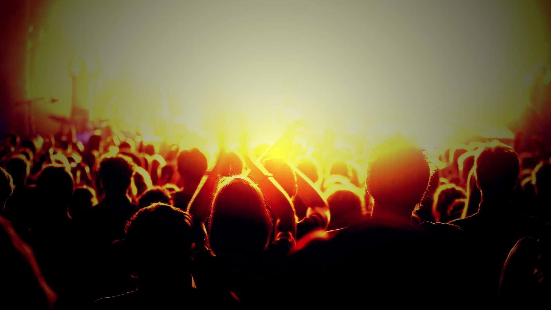 Люди на концерте обои