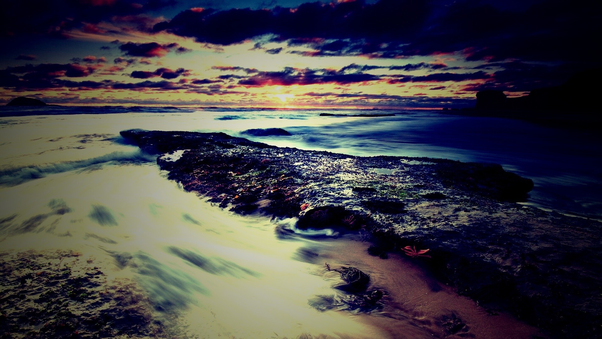 Туманный мыс обои