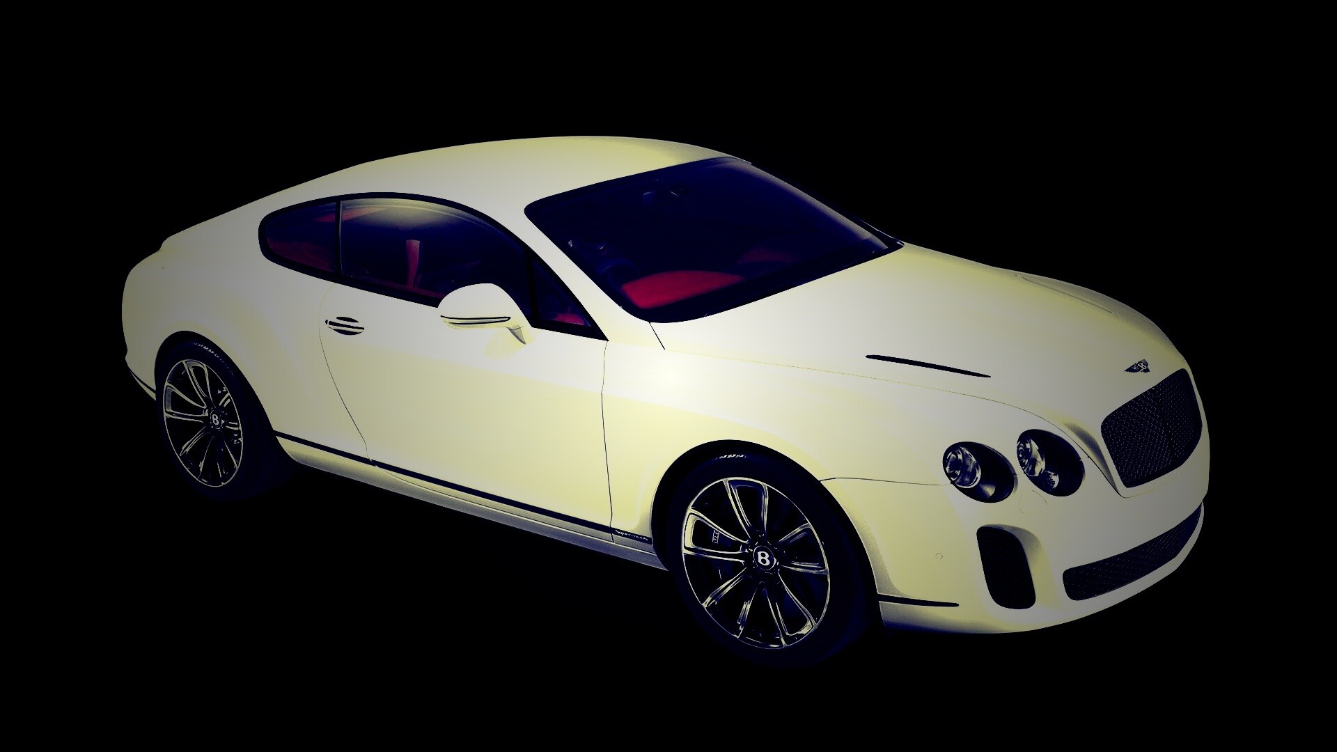 Трехдверный бентли обои