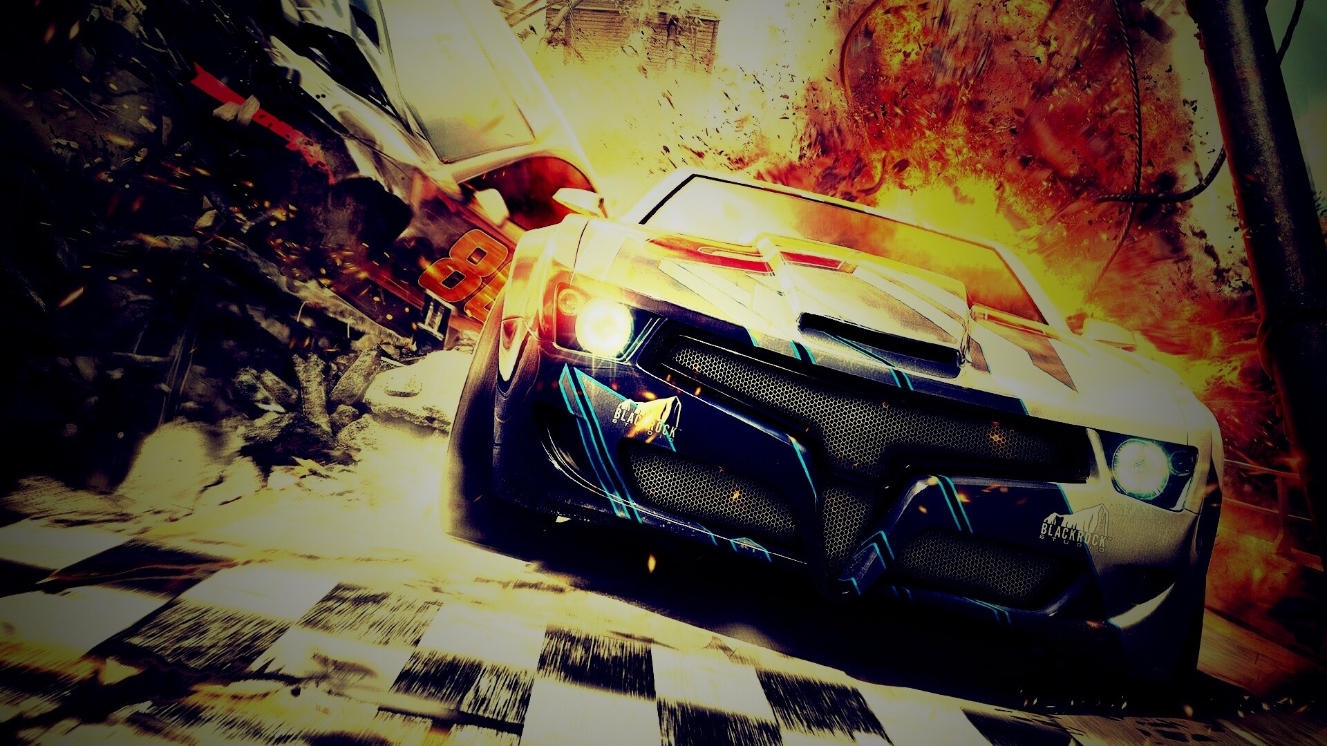 Из игры Split Second обои