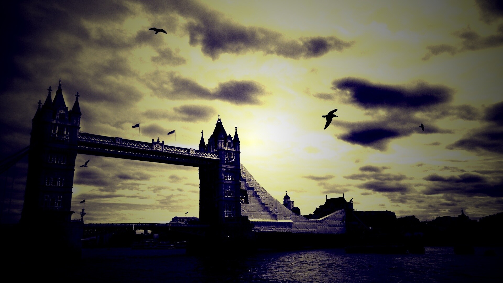 Tower Brigde на реконструкции обои