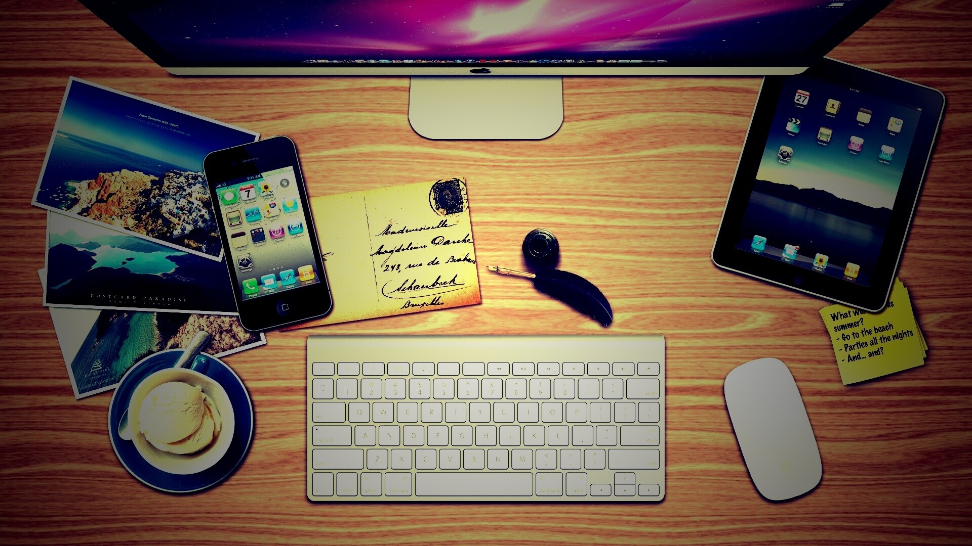 Мечта яблочника обои