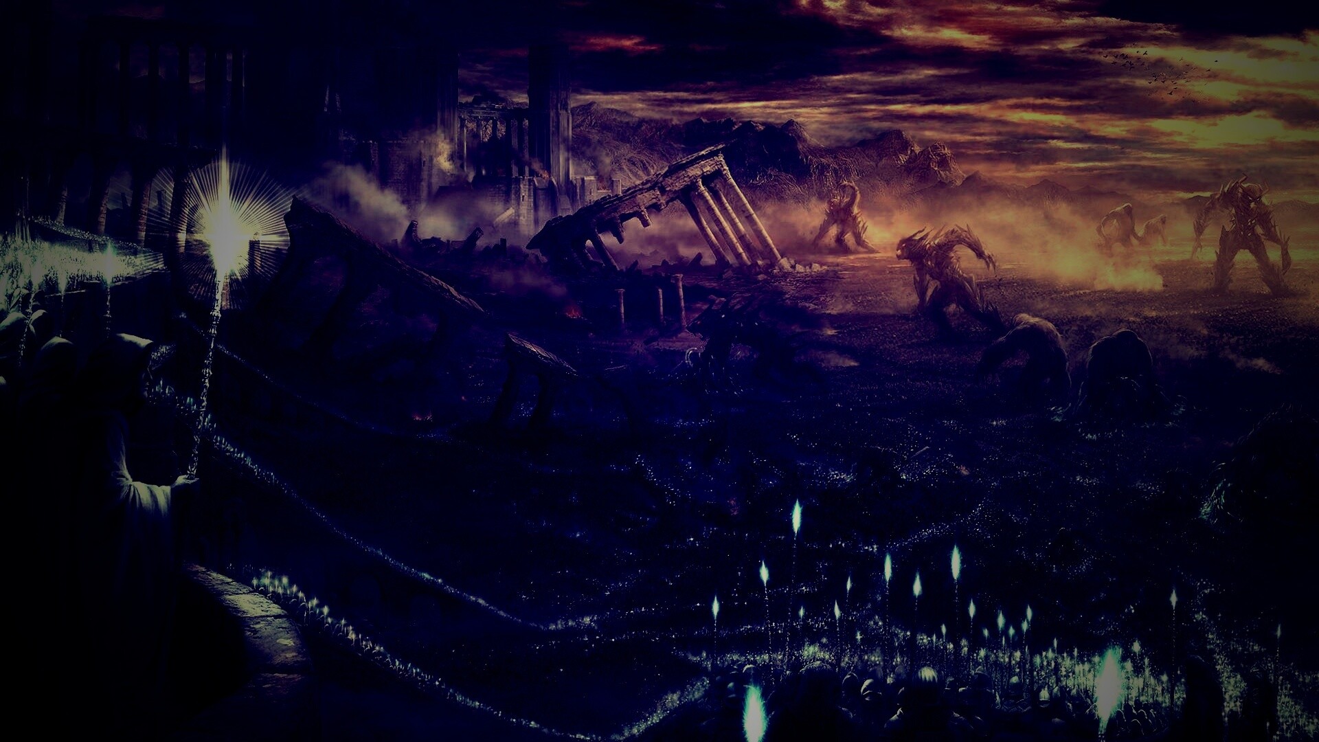 Добро против зла обои