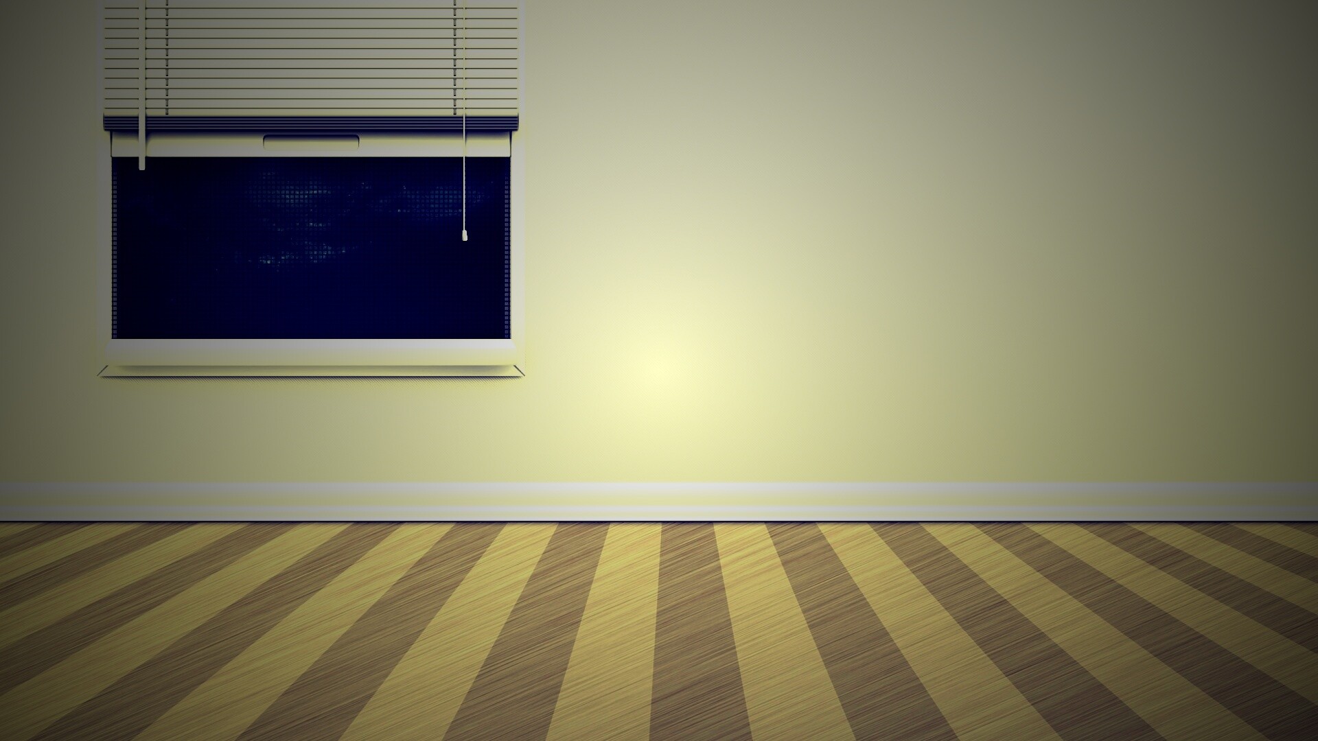 Полосатый пол и стечатое окно обои