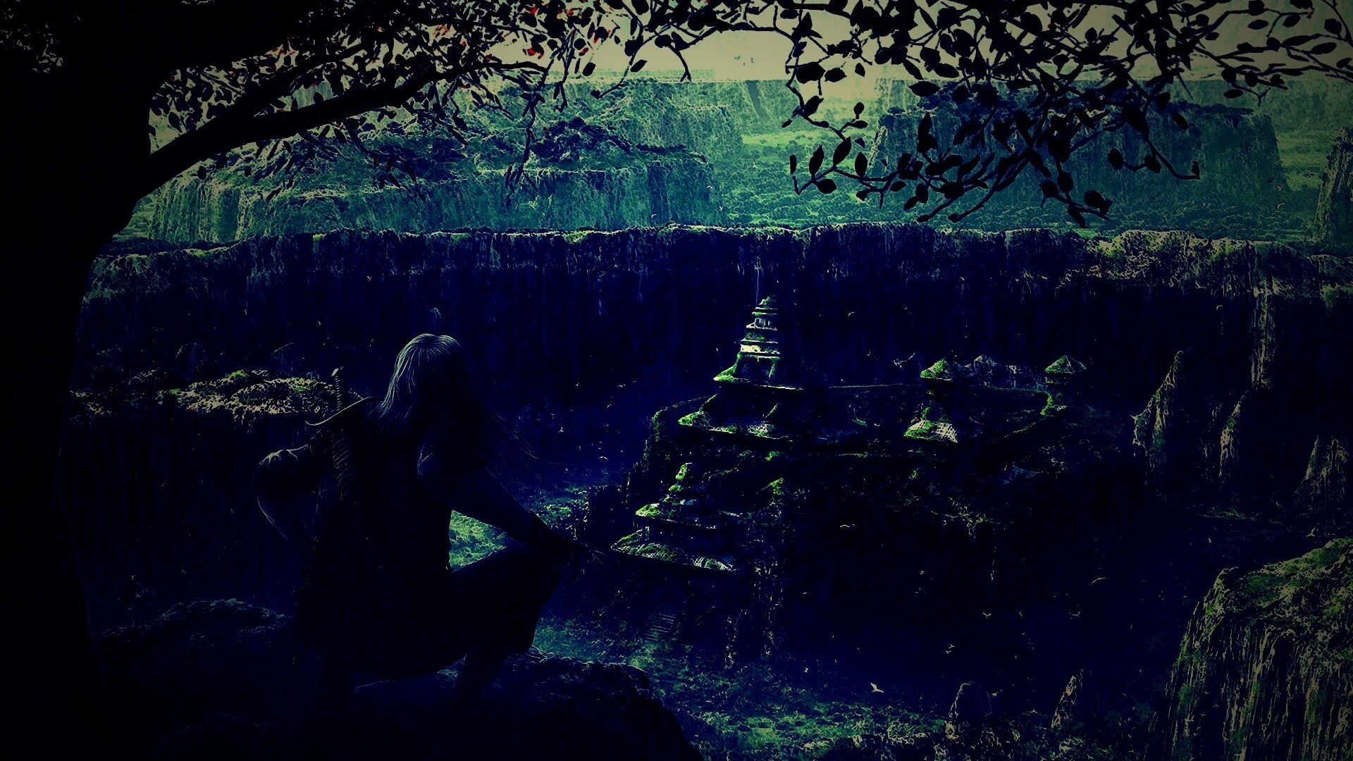 Затерянный город обои