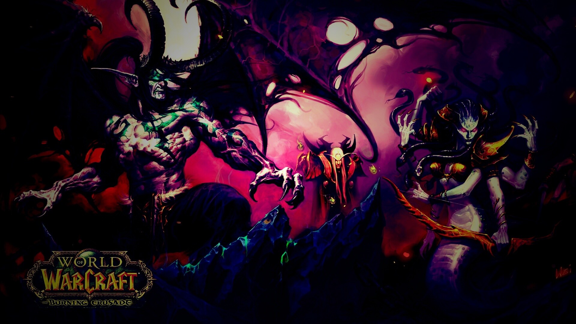 Обои Worldof WarCraft Burning Crusade обои