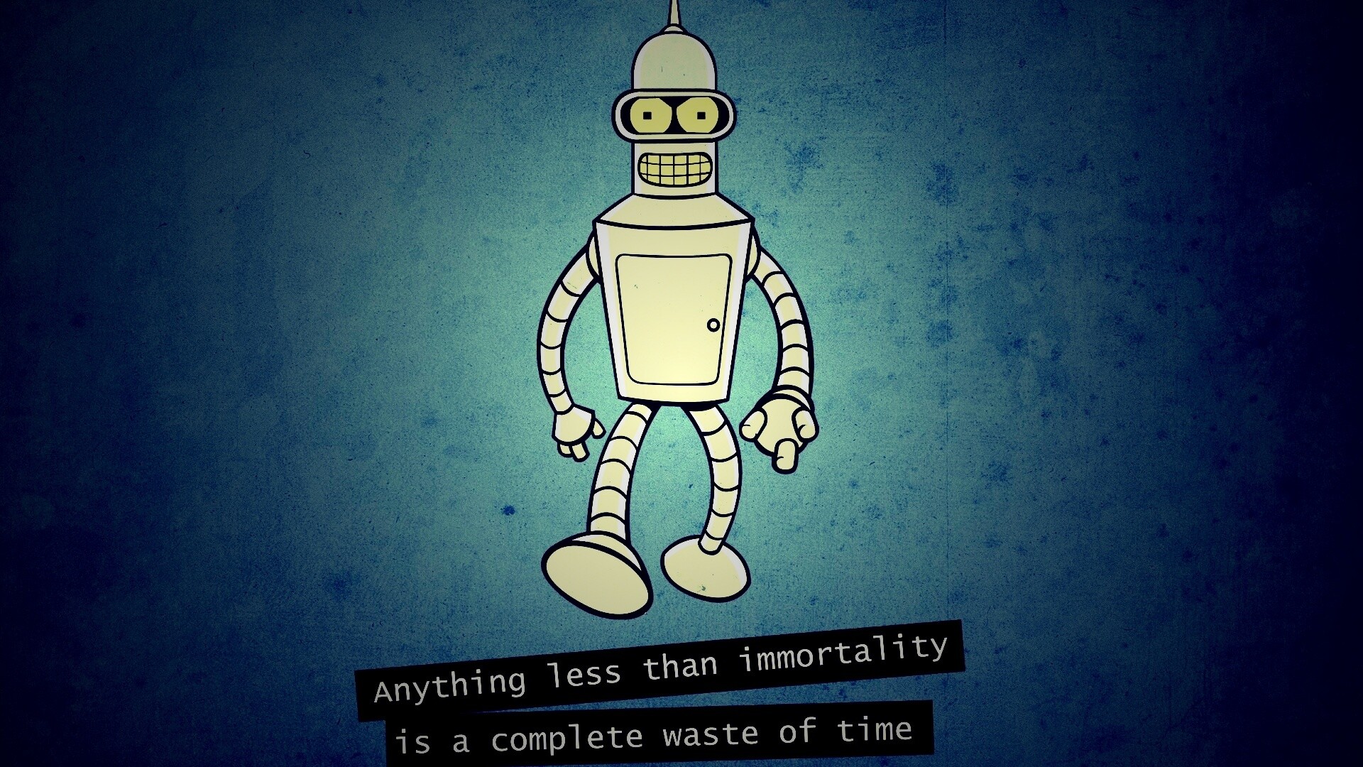 Бендер о смысле жизни обои