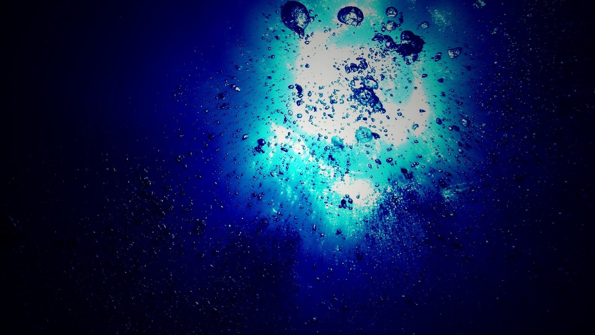 Всплывающие пузыри обои