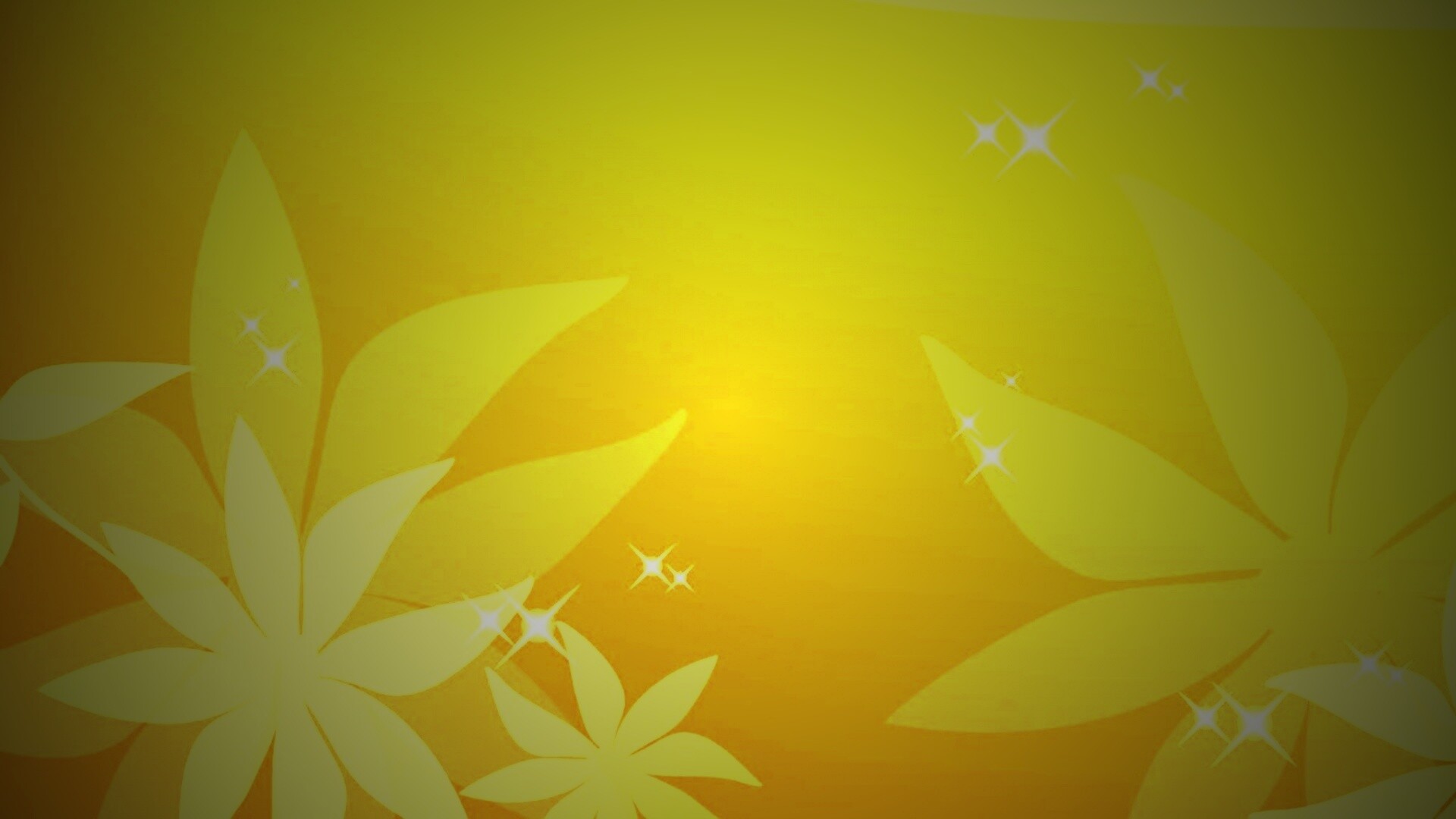 Оранжевый цветочный фон обои