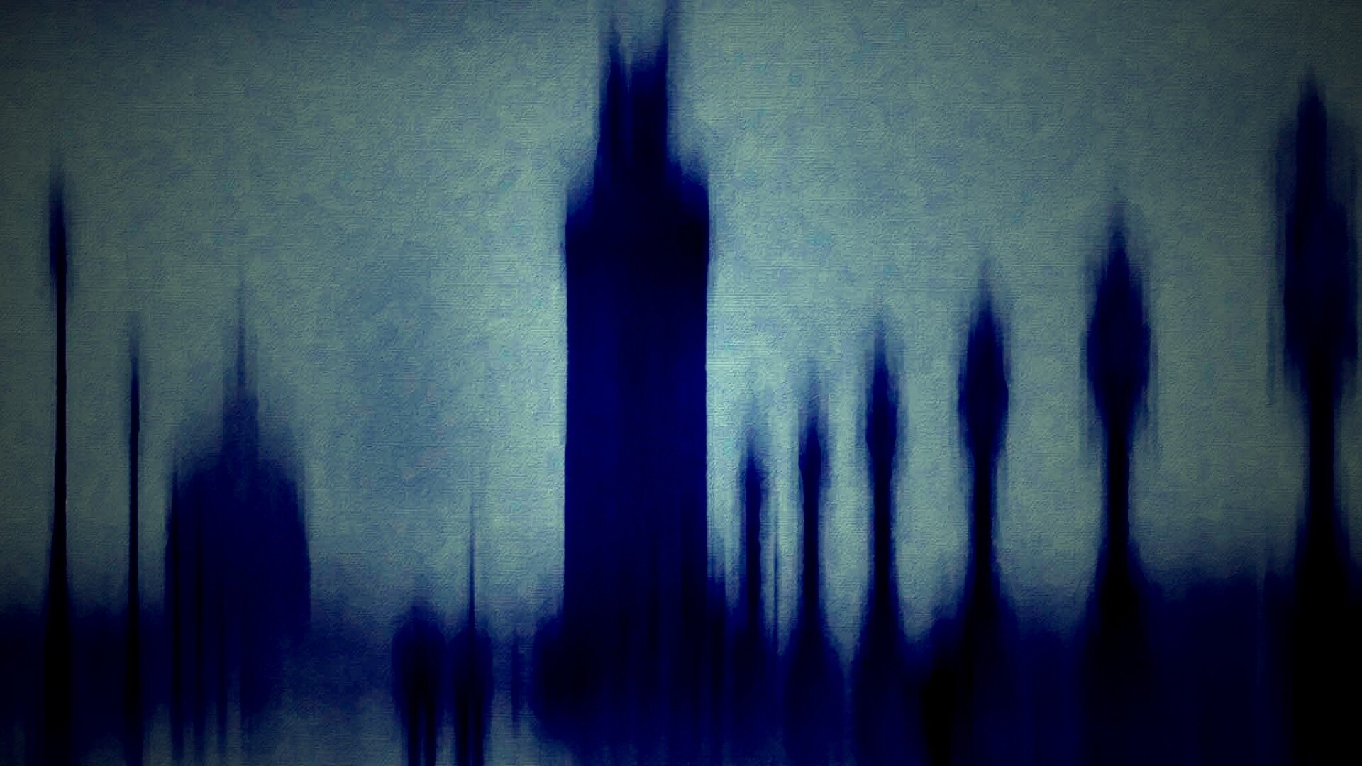 Размытый вид с моста обои