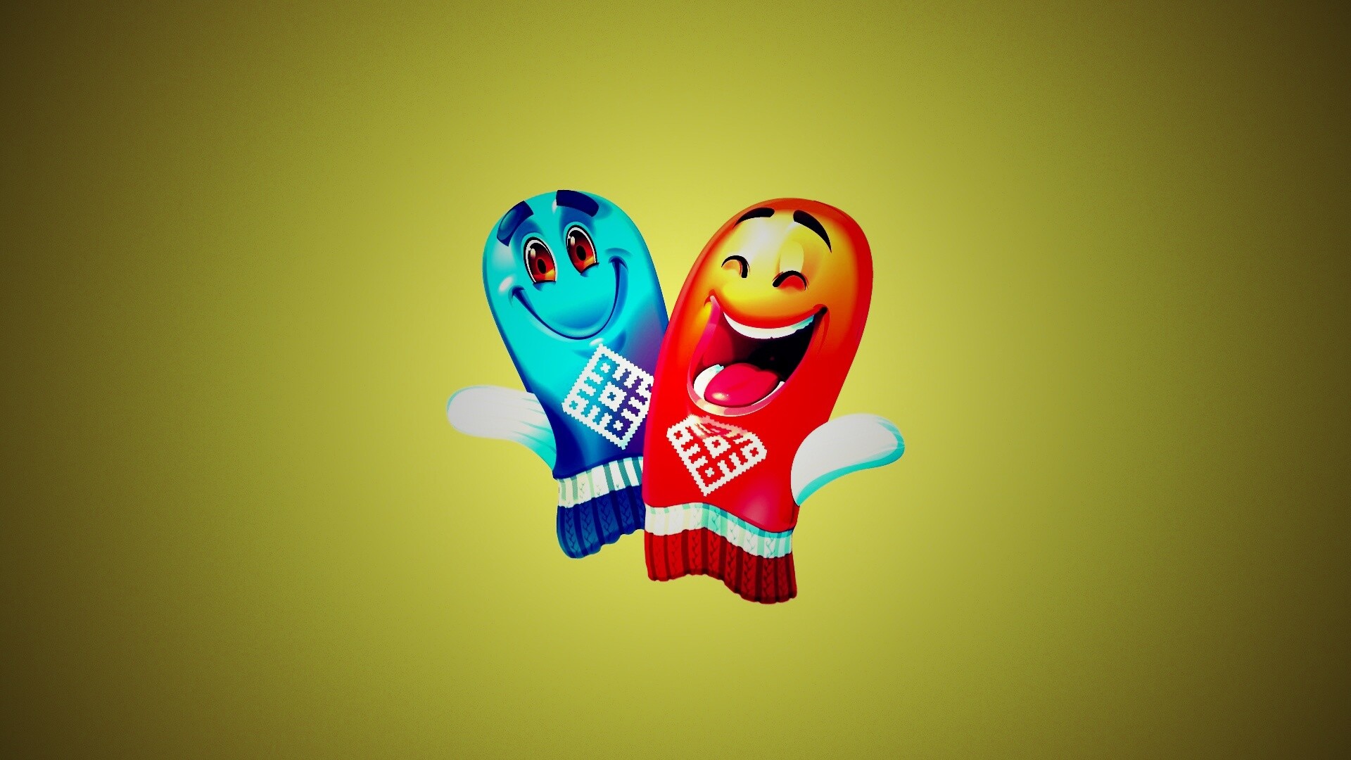 Руковички - символ олимпиады обои