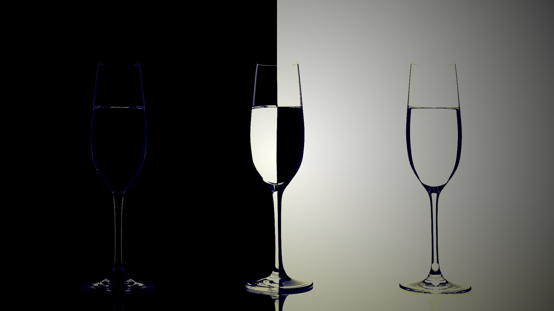 Бокалы обои