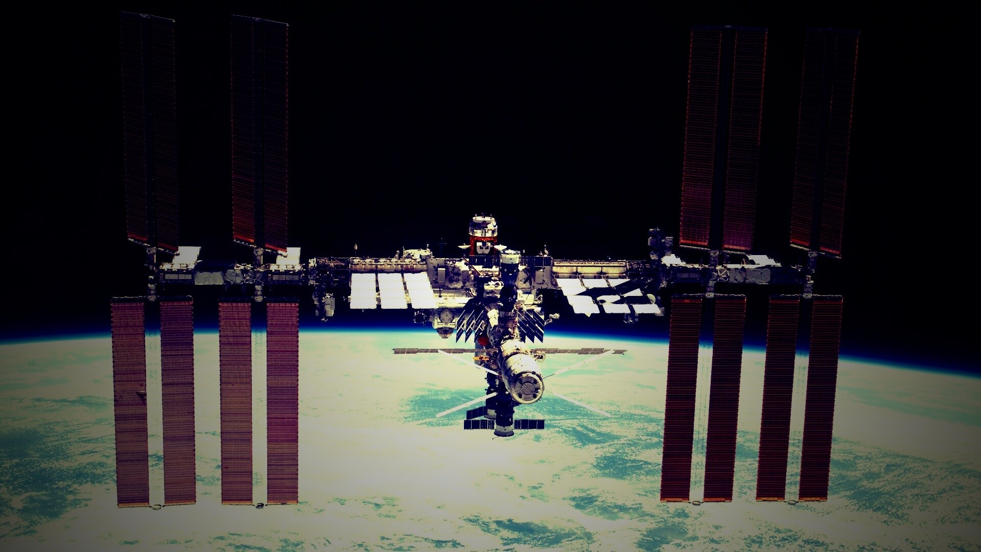 Международная космическая станция обои