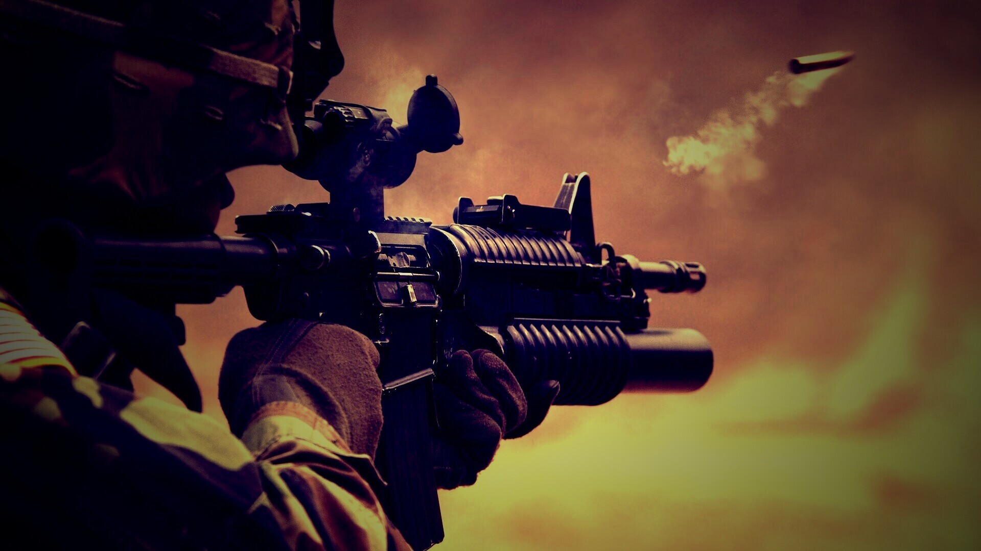 Выстрел обои