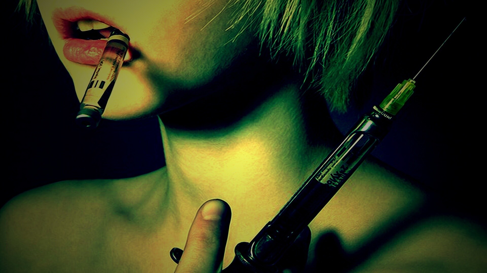 Наркоманка обои