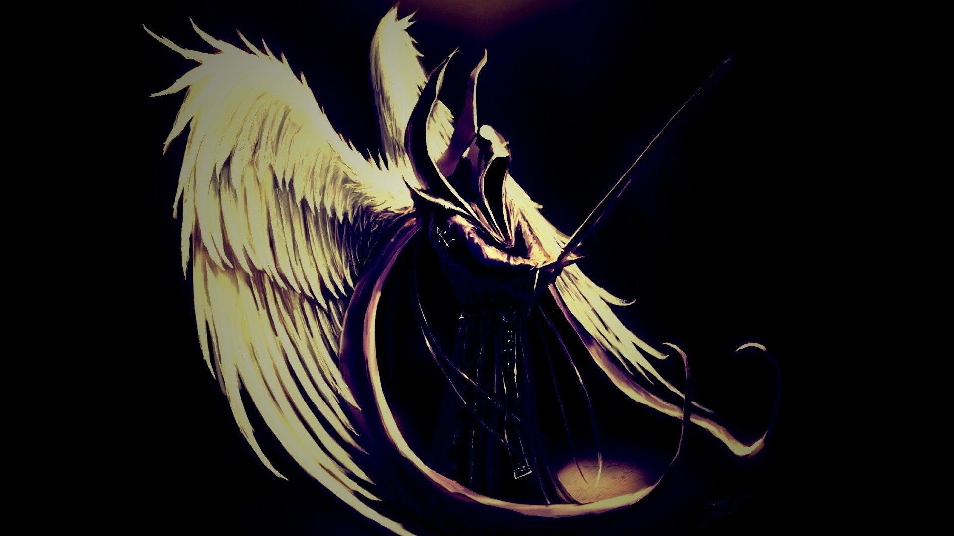 Темный ангел обои