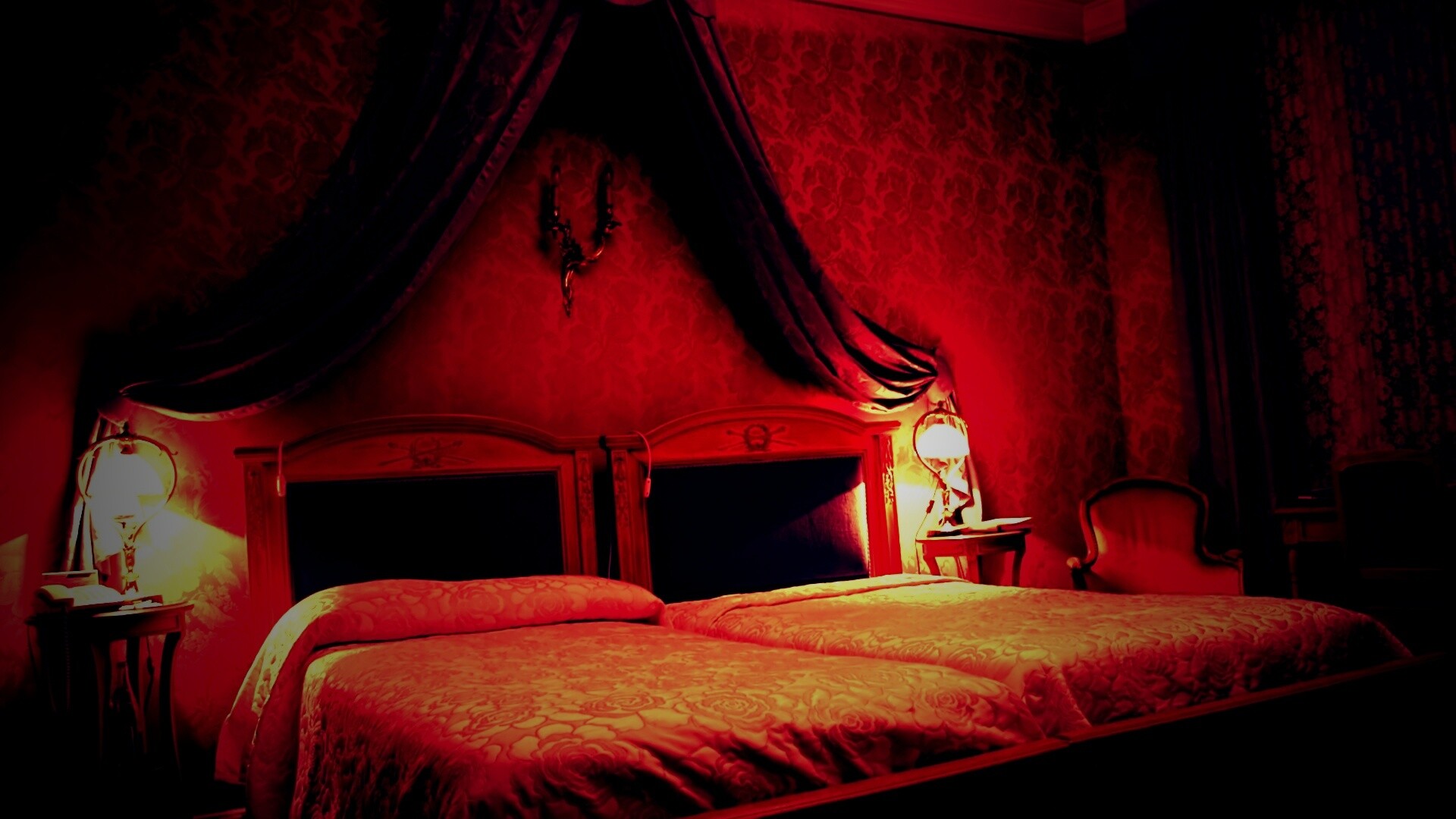 Спальня обои