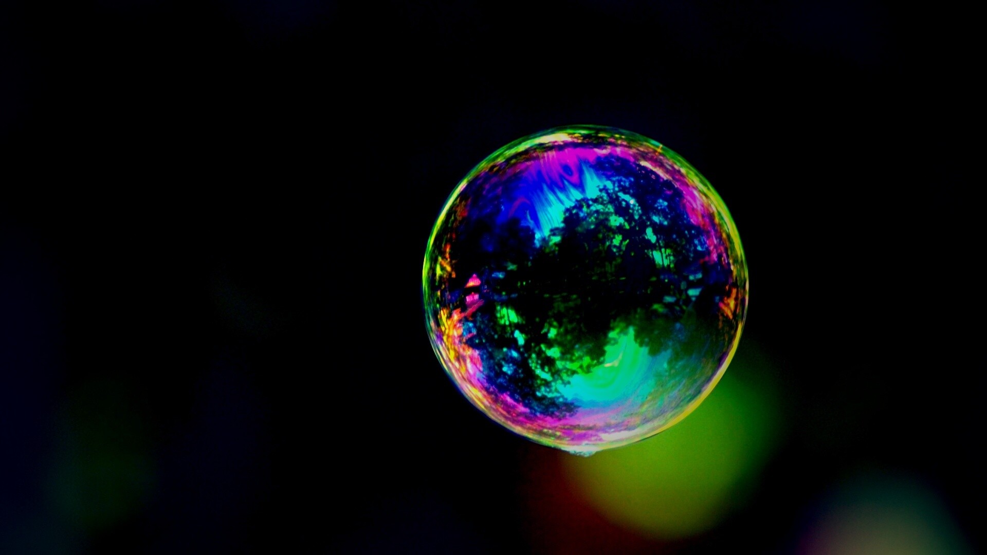 Мыльный пузырь обои