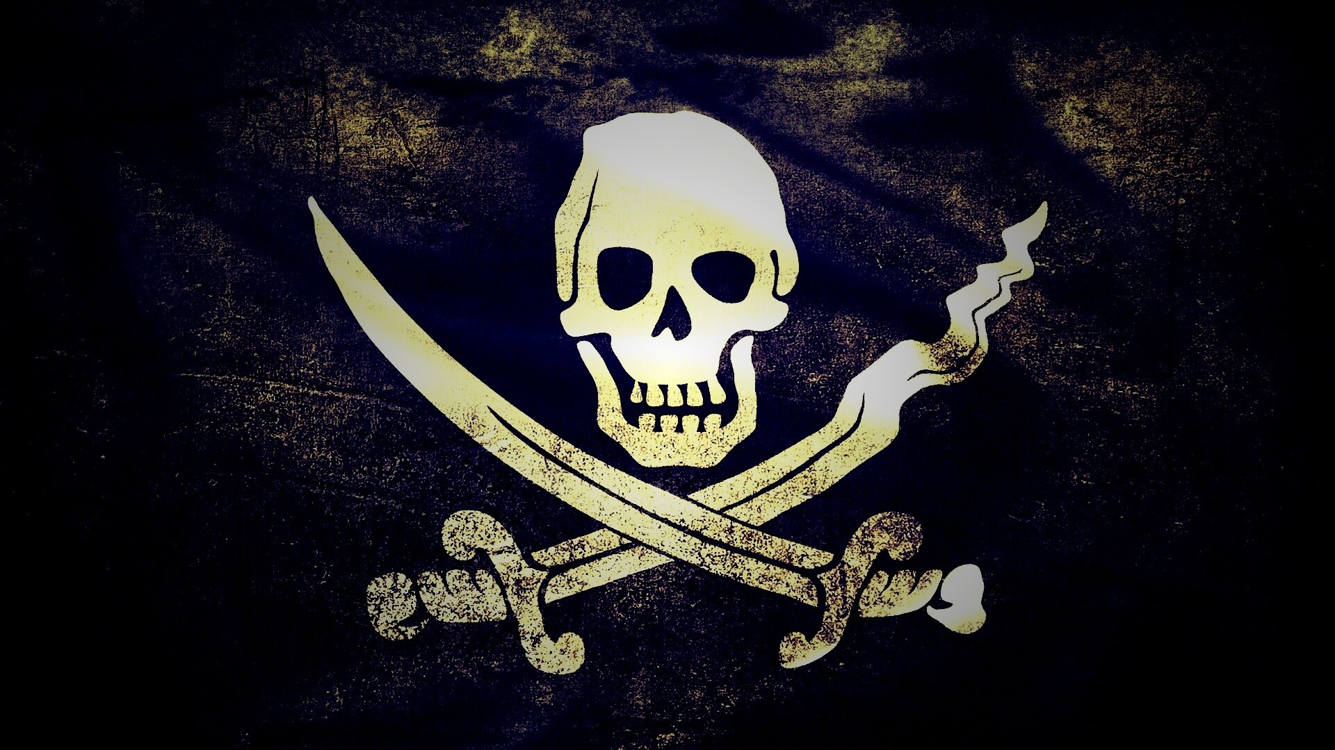 Пиратский флаг обои