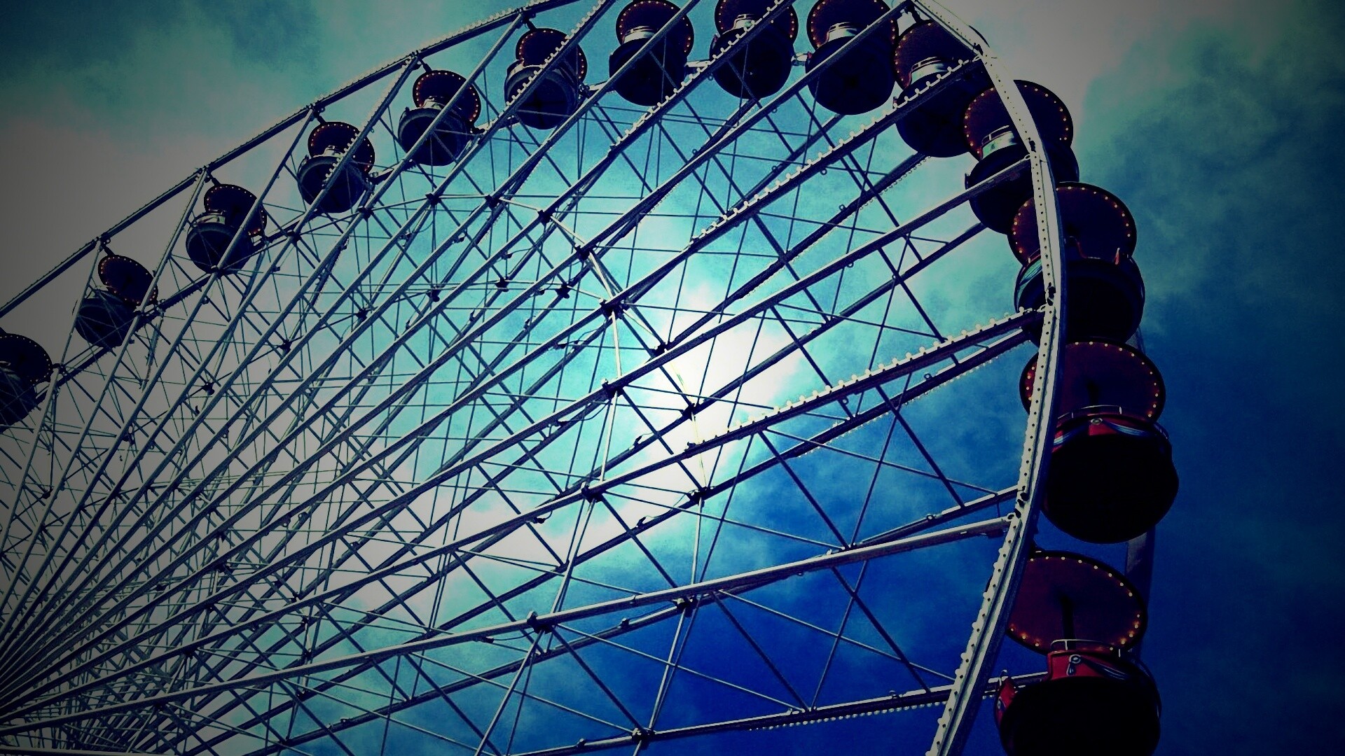 Колесо обозрения обои