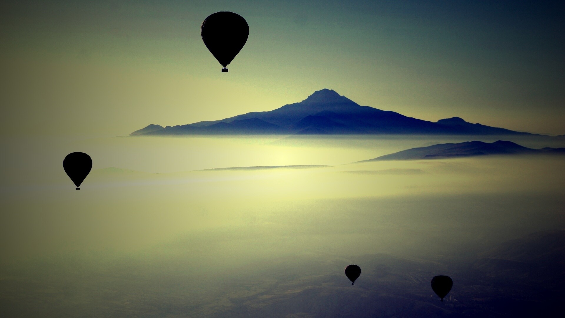 Воздушные шары обои