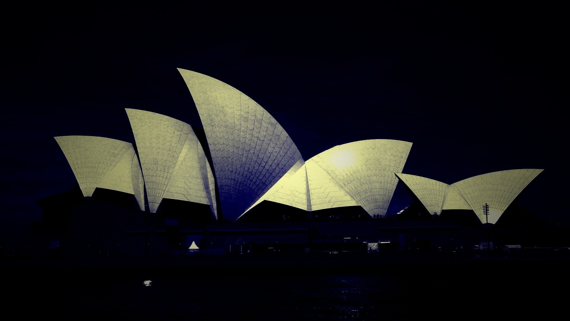 Здание оперного театра в Сиднее обои