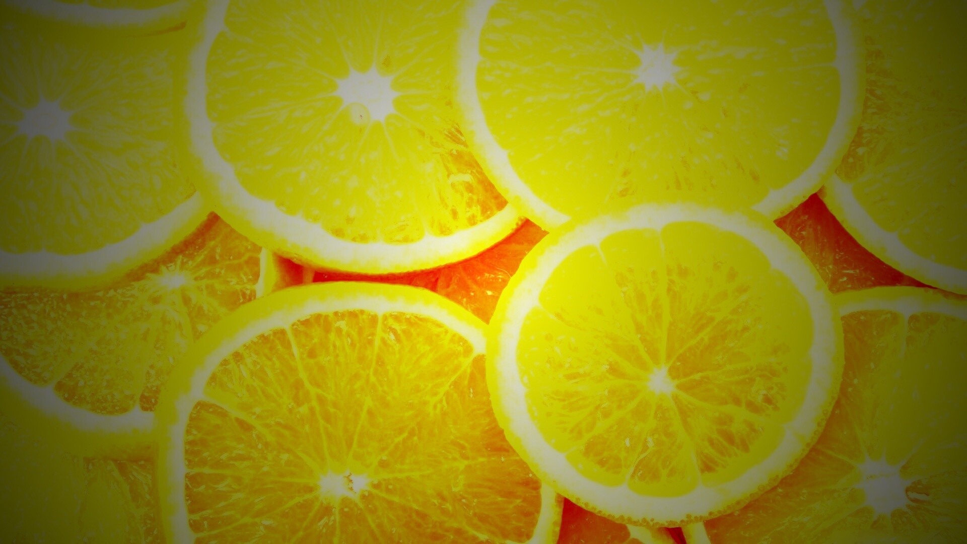 Апельсиновые дольки обои