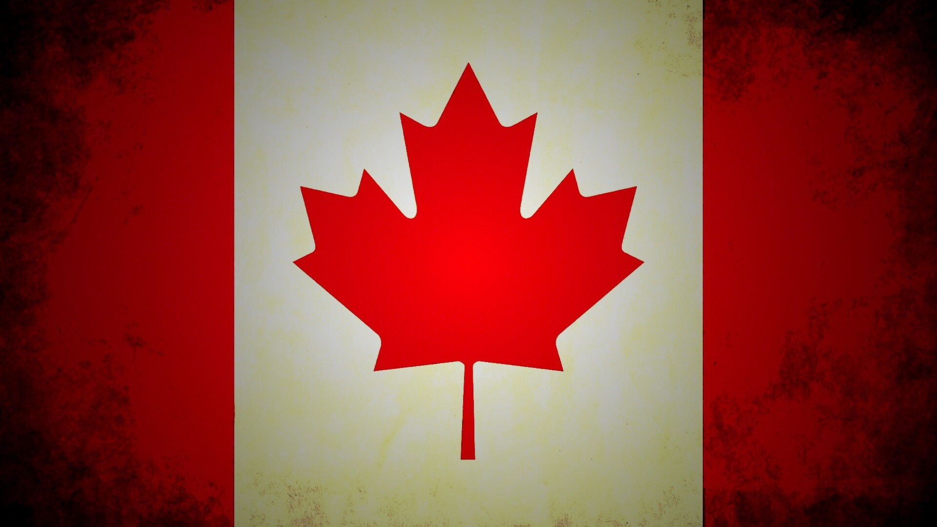 Флаг канады, кленовый лист обои