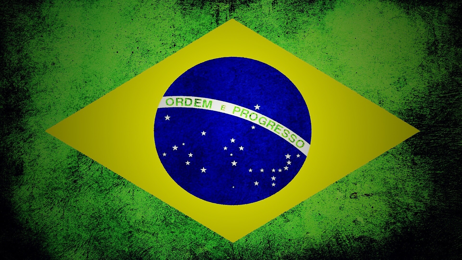 Флаг Бразилии обои