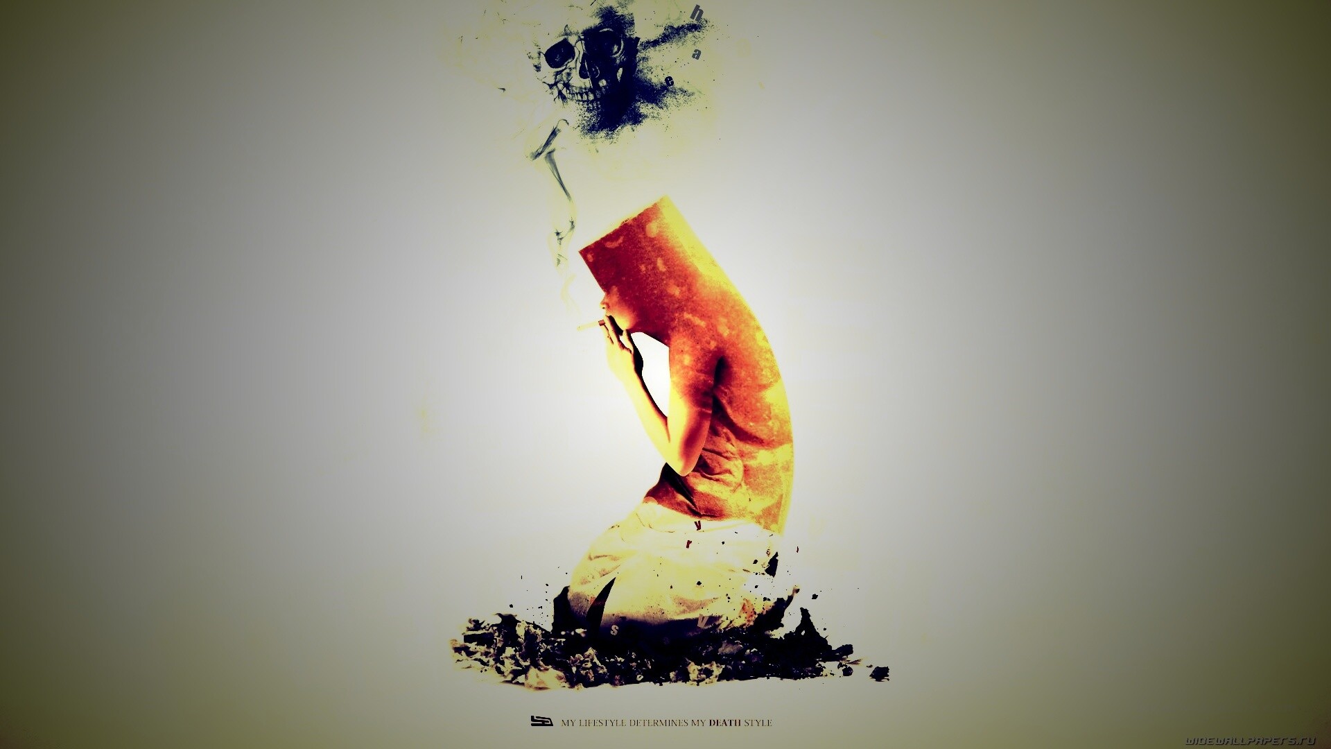 Твоя жизнь определяет твою смерть обои