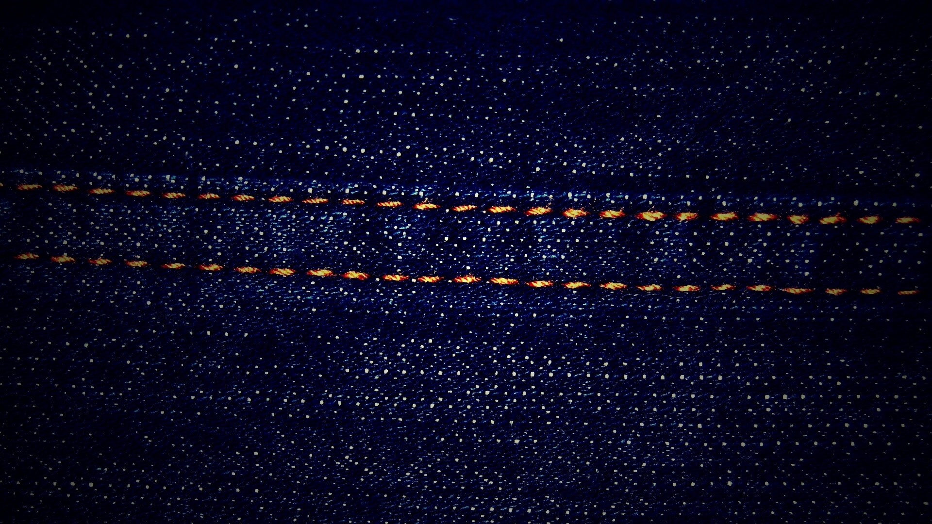 Темная джинсовая ткань со строчкой обои