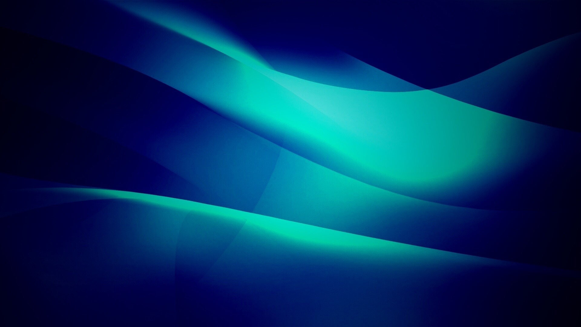 Абстрактные синие волны обои