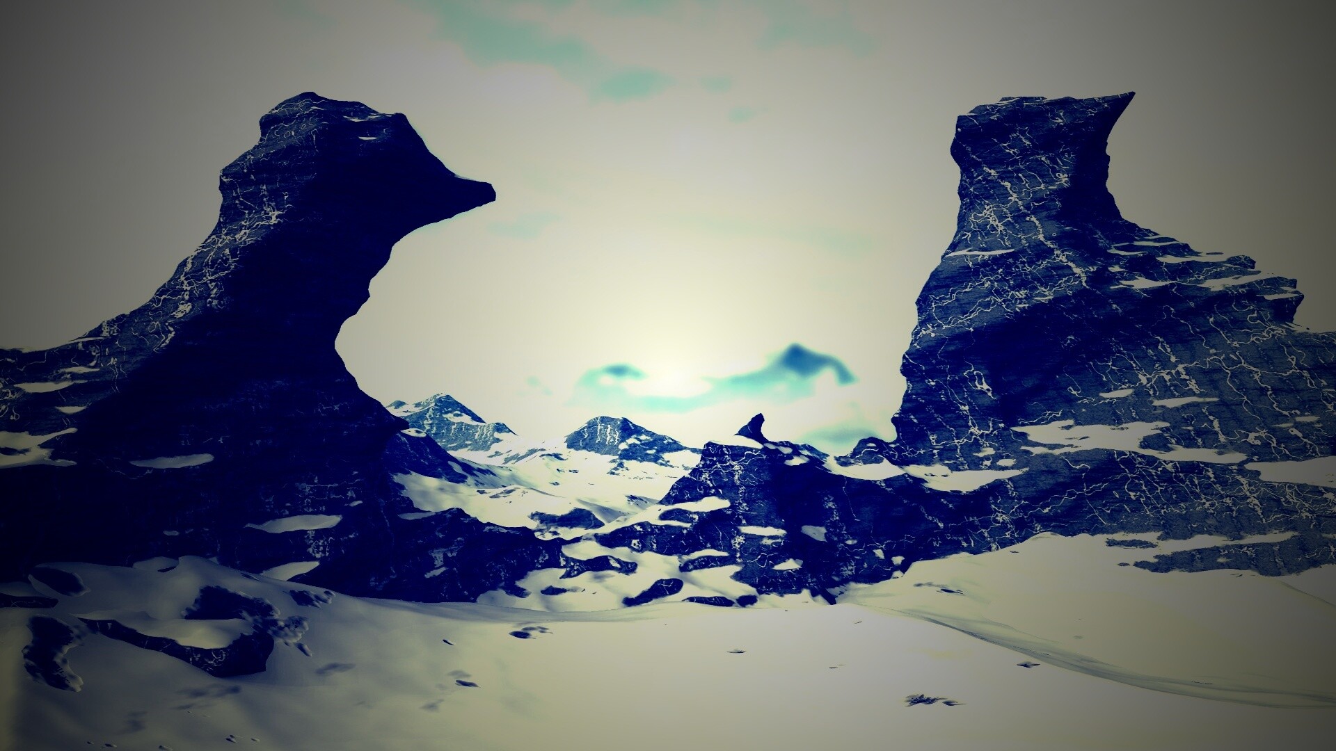 Ледяной мир обои