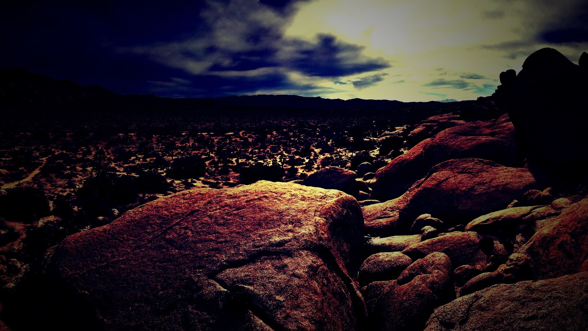 Пустыня Мохаве обои