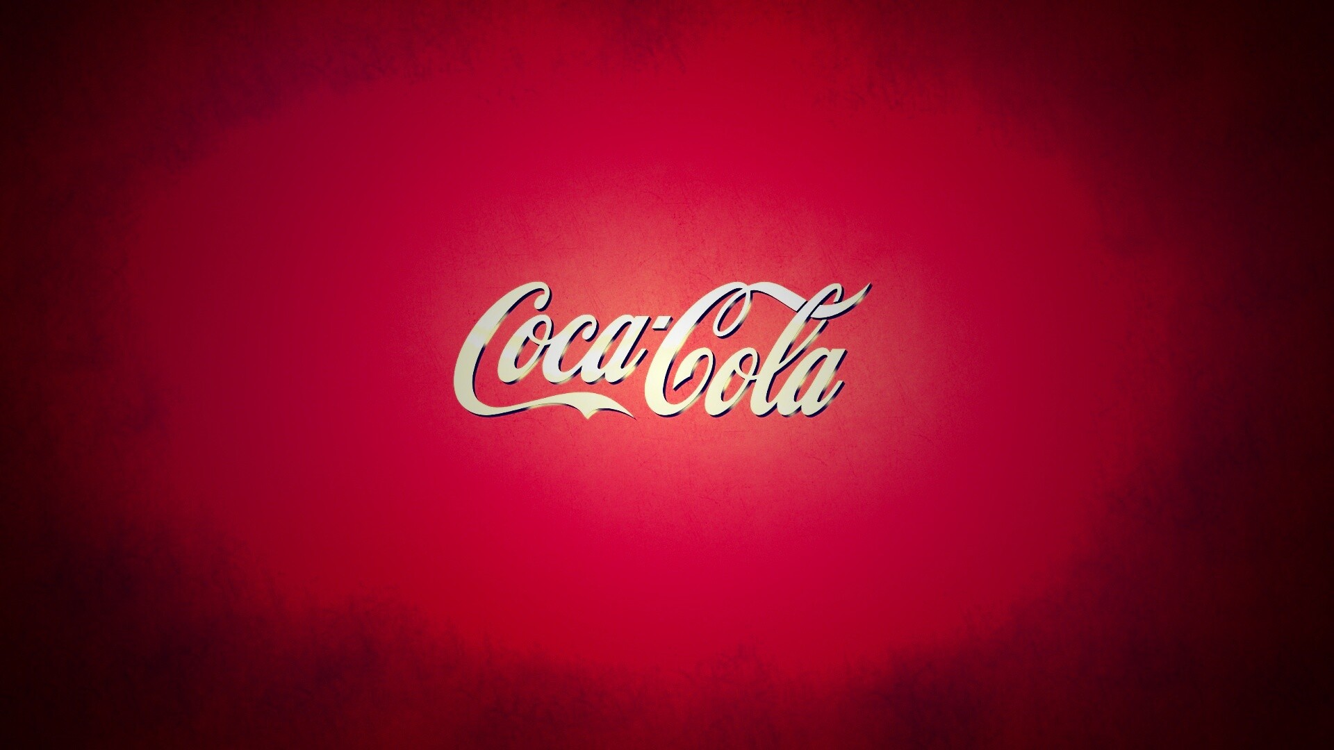 Красный логотип Coca-Cola обои