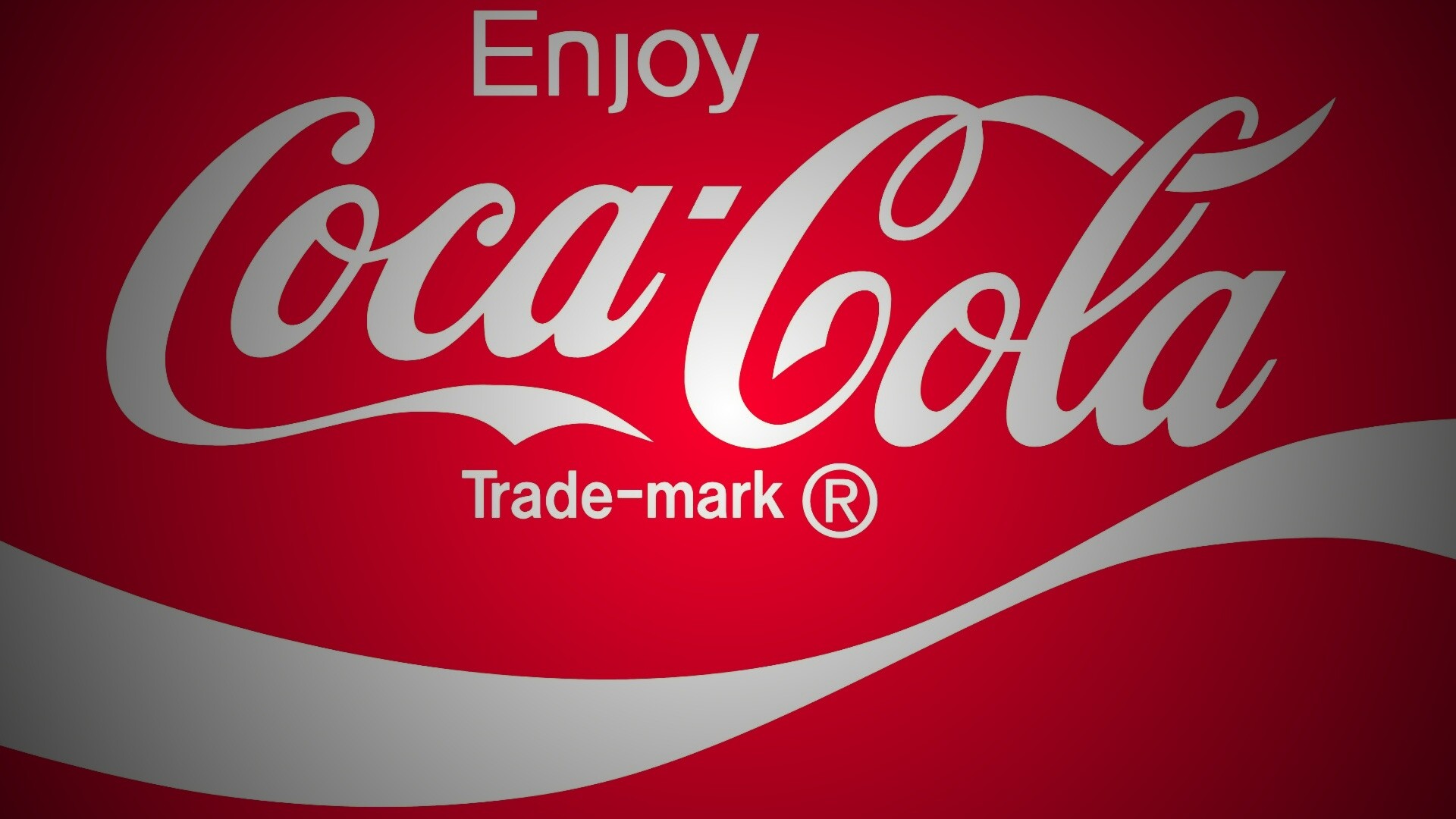 Оригинальный логотип Coca-Cola обои