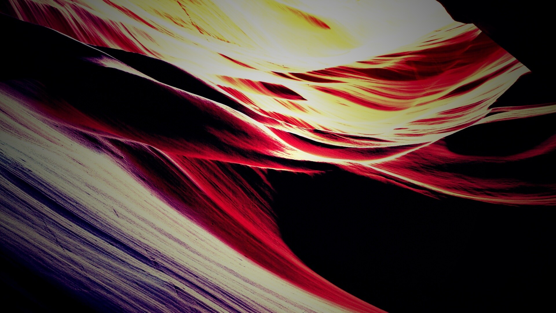 Живописная пещера обои