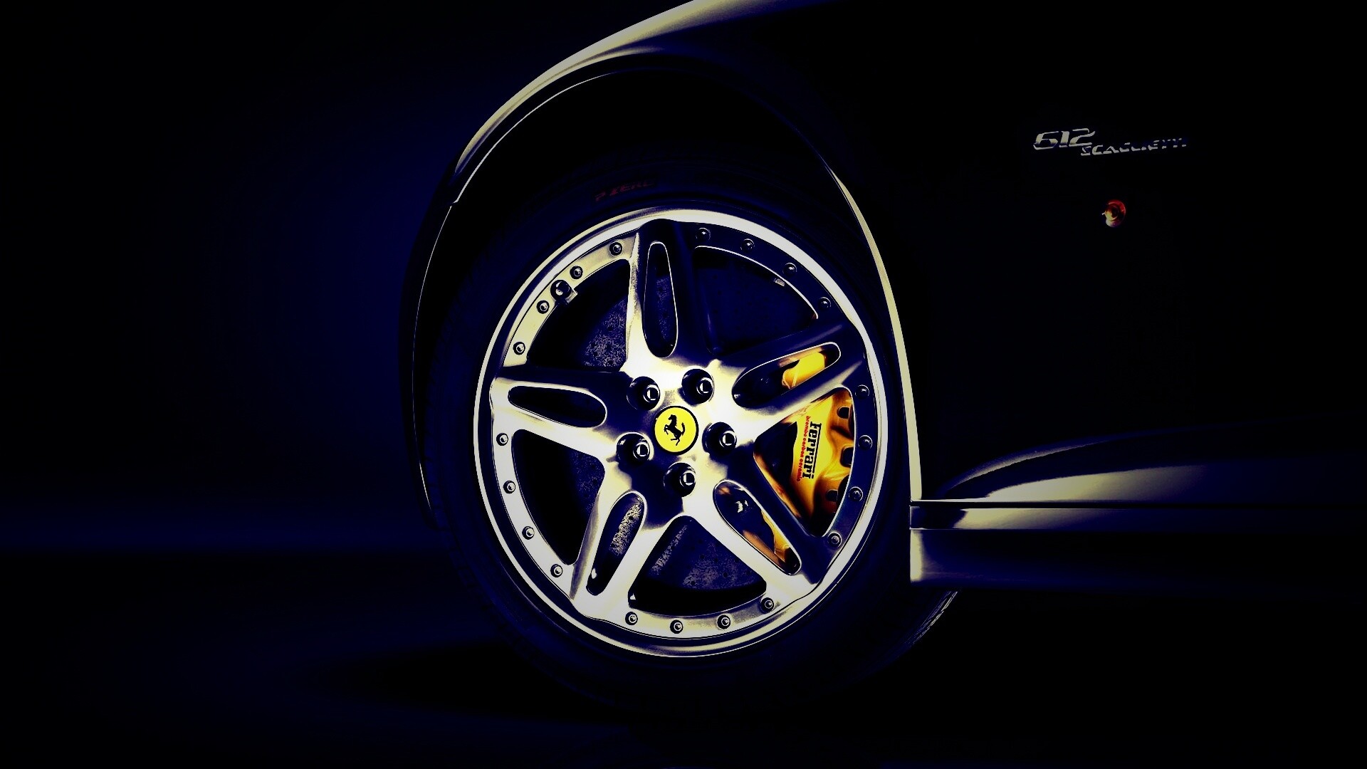 Колесо Scaglietti 612 обои