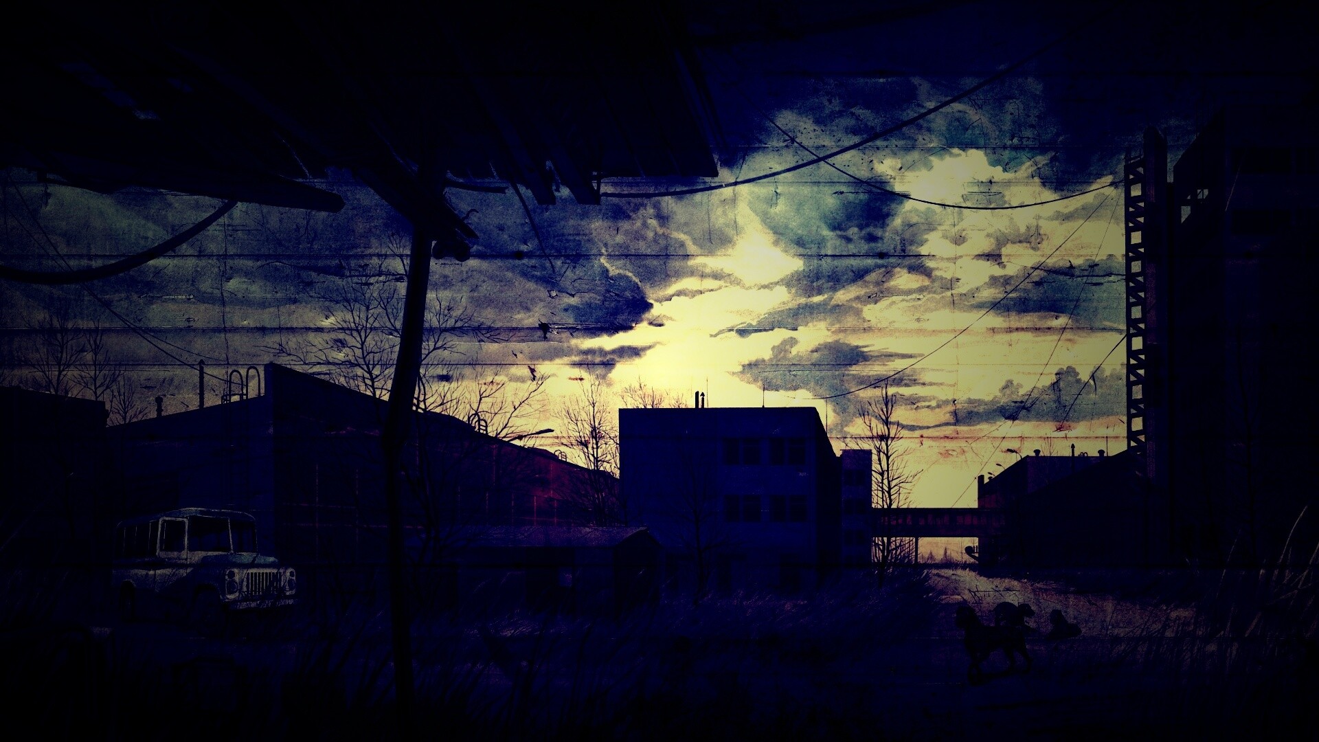 Припять из сталкера обои