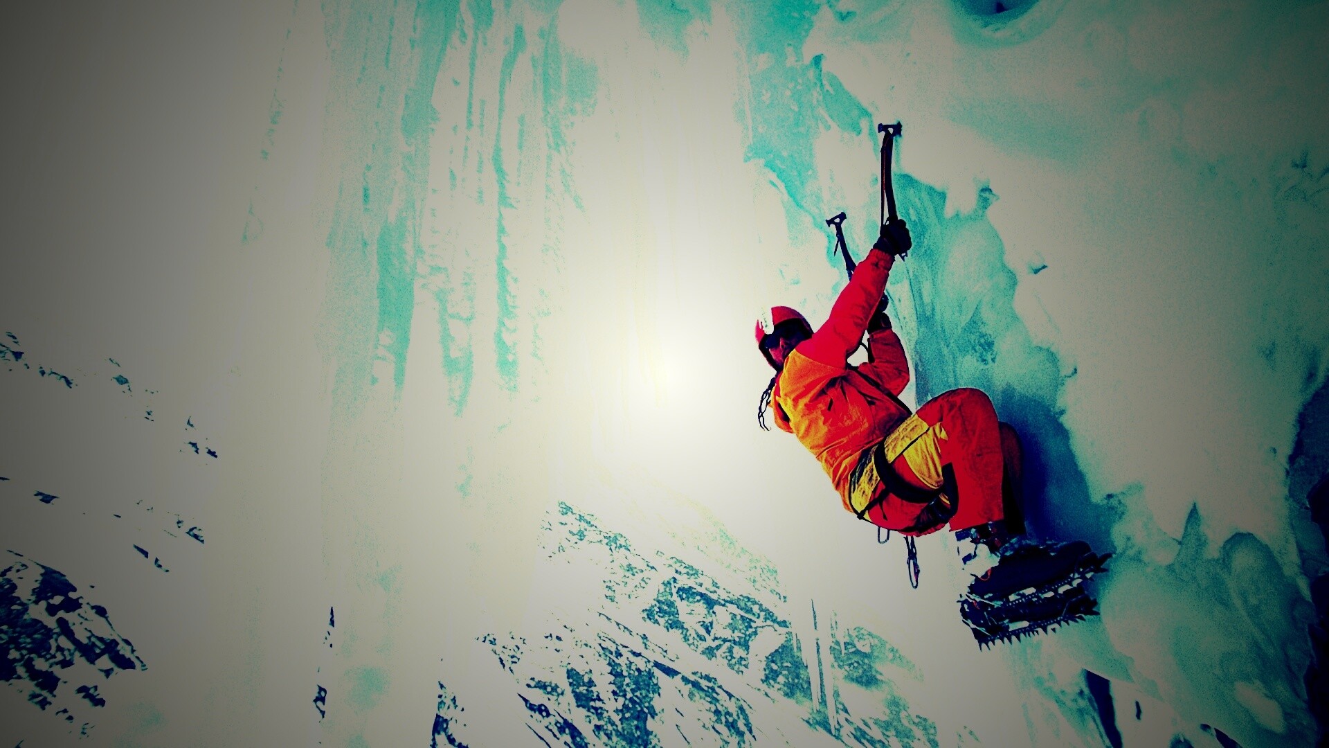 Альпинист обои