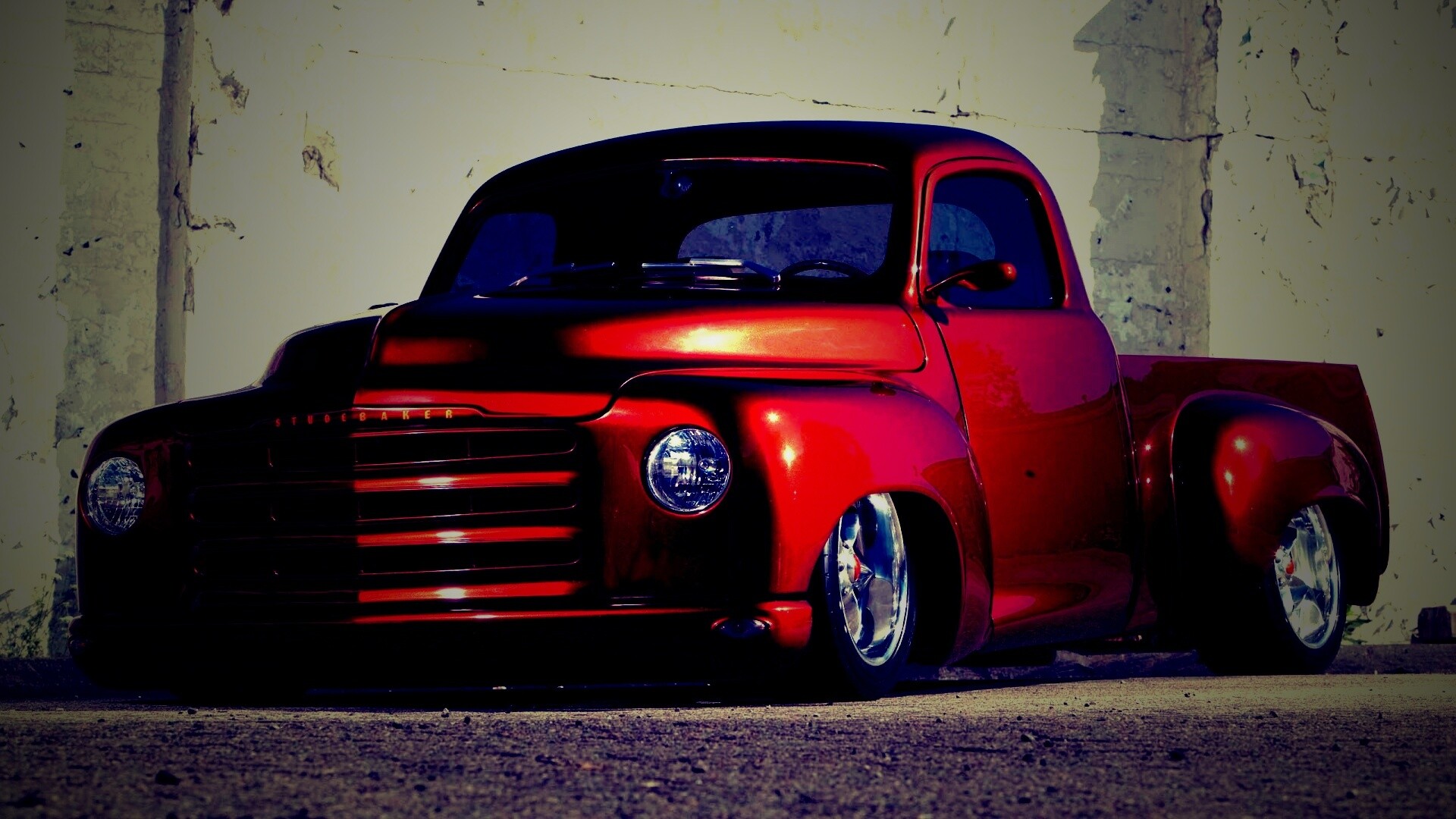 Грузовик хот род обои