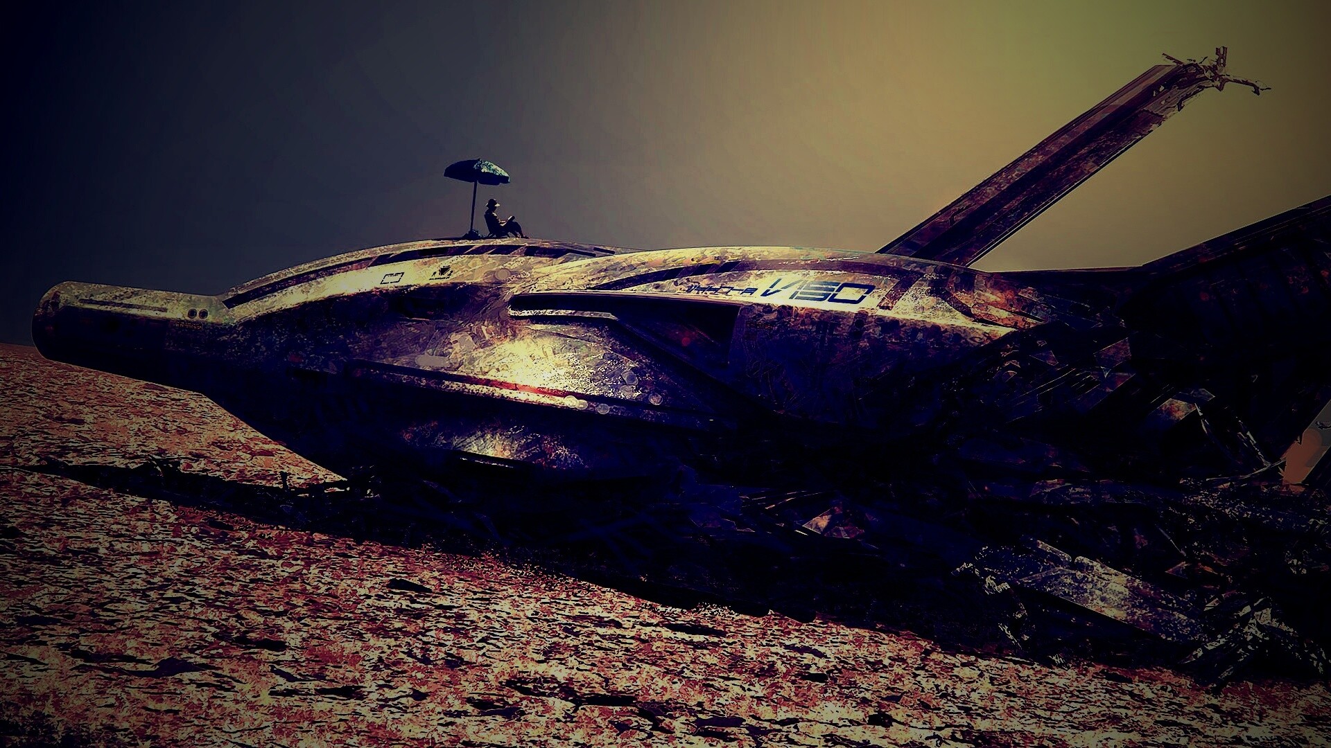 Останки корабля обои
