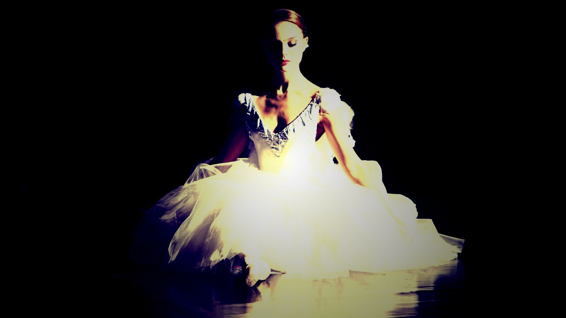 Черный лебедь обои