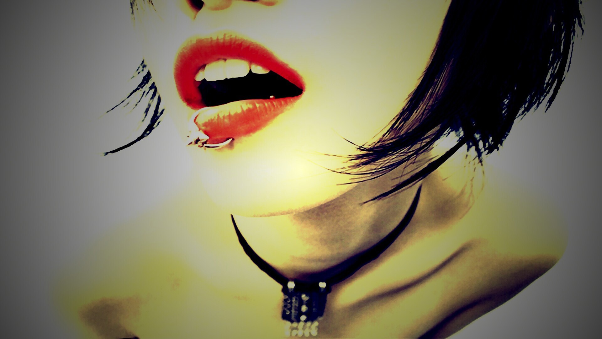 Девушка с кольцом обои